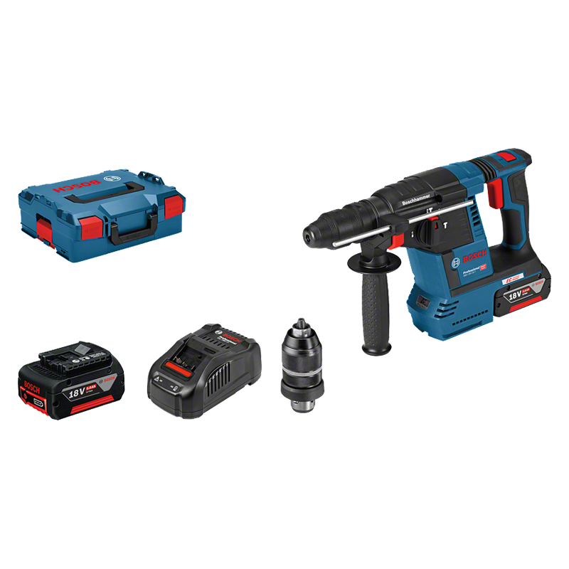 Marteau-perforateur GBH 18 V-26 F + GBA 2 x5,0 Ah + GAL 1880 CV L