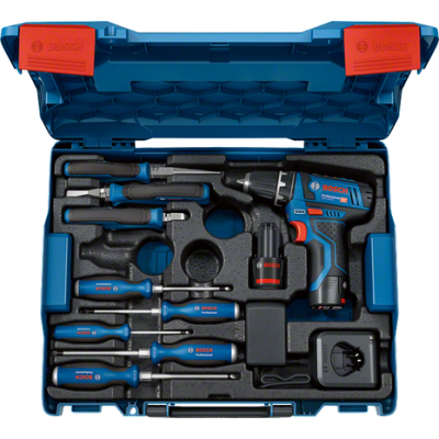 Perceuse Visseuse Gsr 12V-15 + Outillage À Main