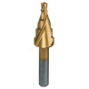 Mèche 5 ét. HSS-TiN 4-12 mm