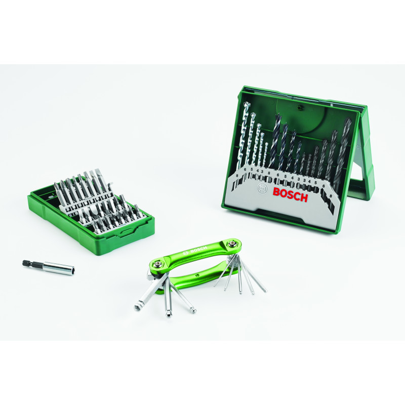 COFFRET MIXTE MINI XLINE PERCAGE VISSAGE x40 + OUTIL HEX