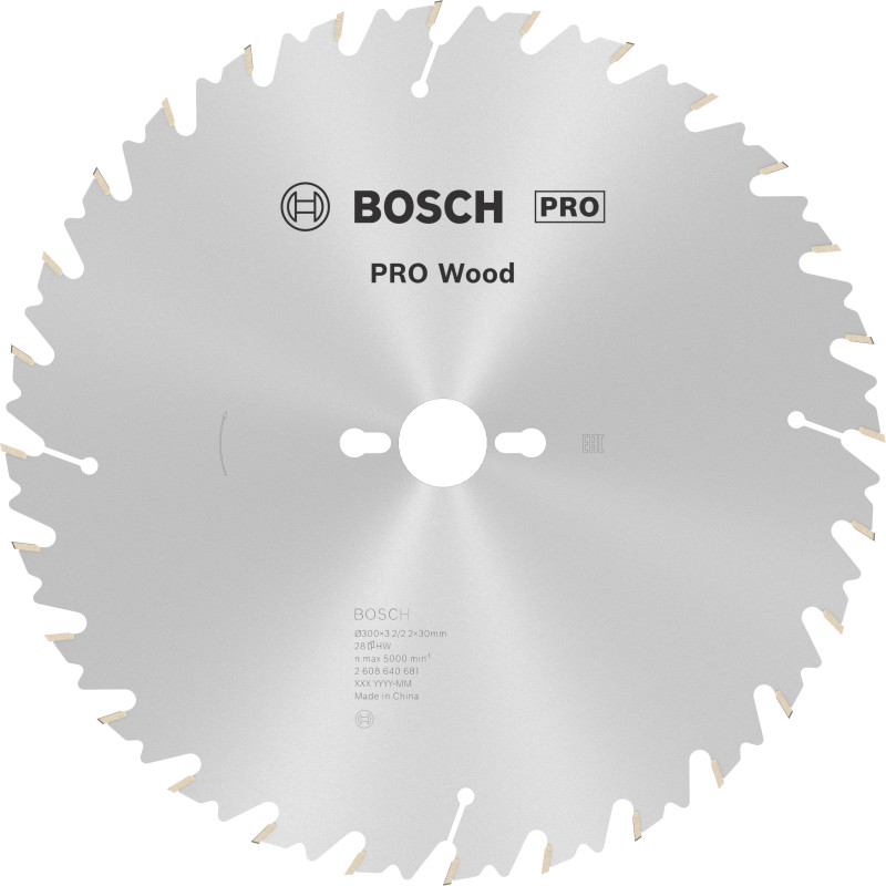 Lame scie Circulaire PRO Bois 300 x30 x3,2 mm 28D