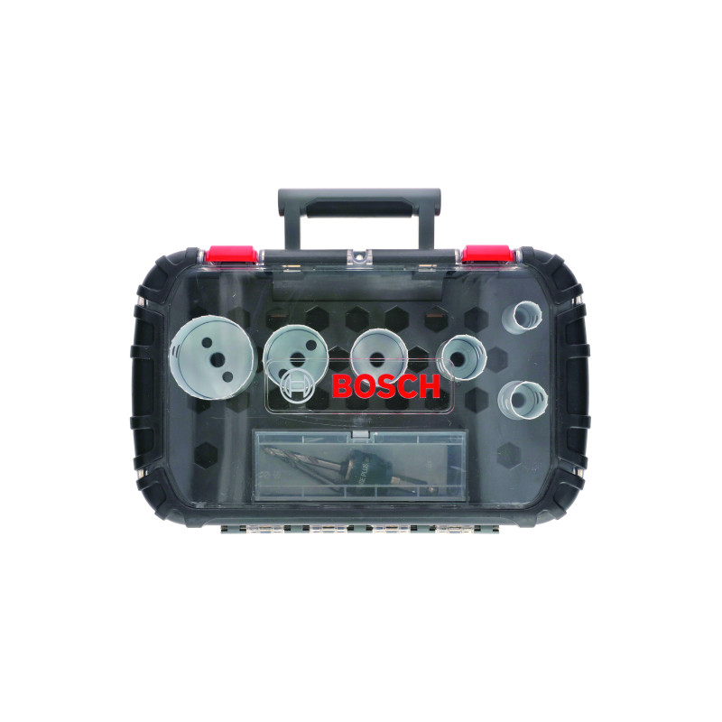 Coffret 6 scies trépans BIM Progressor Bois & Métal Ø 22 mm 29 35 44 51 64 mm x9