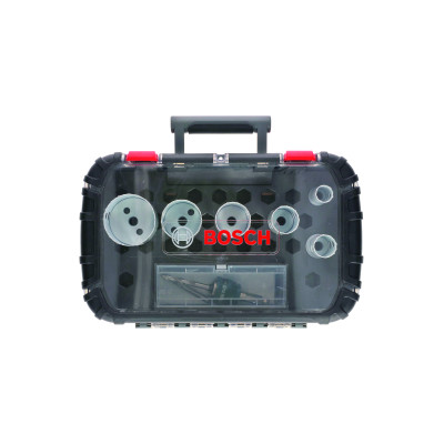 Coffret 6 scies trépans BIM Progressor Bois & Métal Ø 22 mm 29 35 44 51 64 mm x9