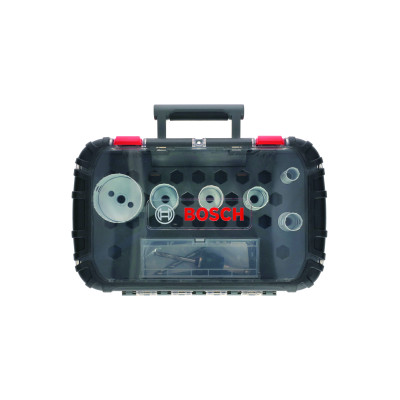 Coffret 6 scies trépans BIM Progressor Bois & Métal Ø 19 mm 25 30 35 40 68 mm x9