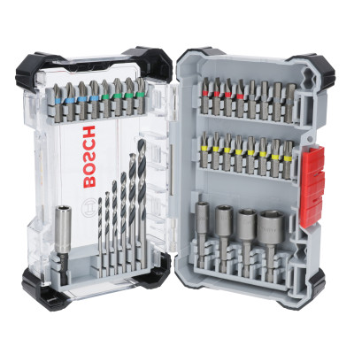 Set perçage-vissage x35 métal avec présentoir de comptoir