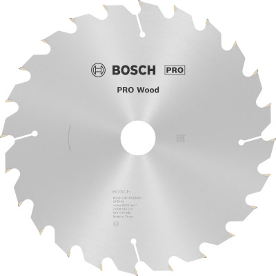 Lame scie Circulaire PRO Bois 235 x30/25 x2,8 mm 24D