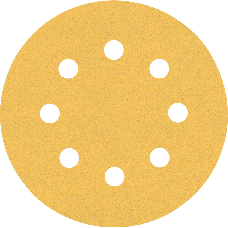 5 Disques abrasifs excentriques bois et peinture C470 EXPERT Ø 11 mm5 mm G100 grain 100