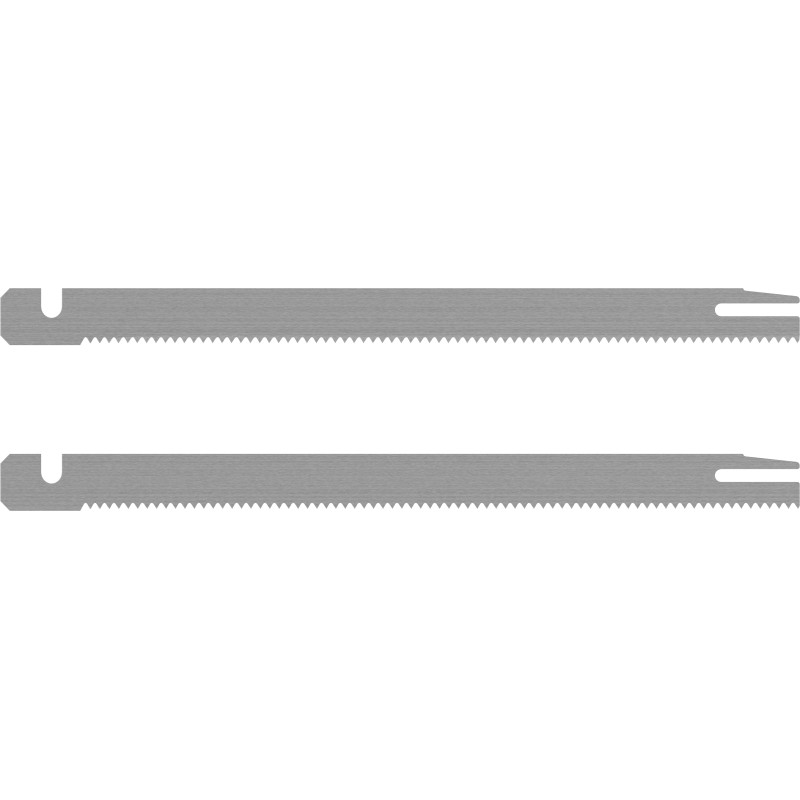 2 Lames pour scie mousse PRO GSG300 Bosch Plastiques, Matériaux isolants 130 mm x2