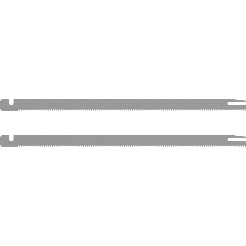 2 Lames pour scie mousse PRO GSG300 Bosch Plastiques, Matériaux isolants 200 mm x2