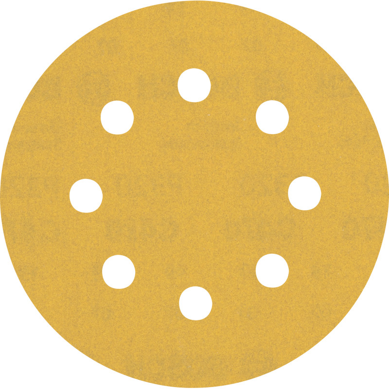 5 Disques abrasifs excentriques bois et peinture C470 EXPERT Ø 11 mm5 mm G240 grain 240