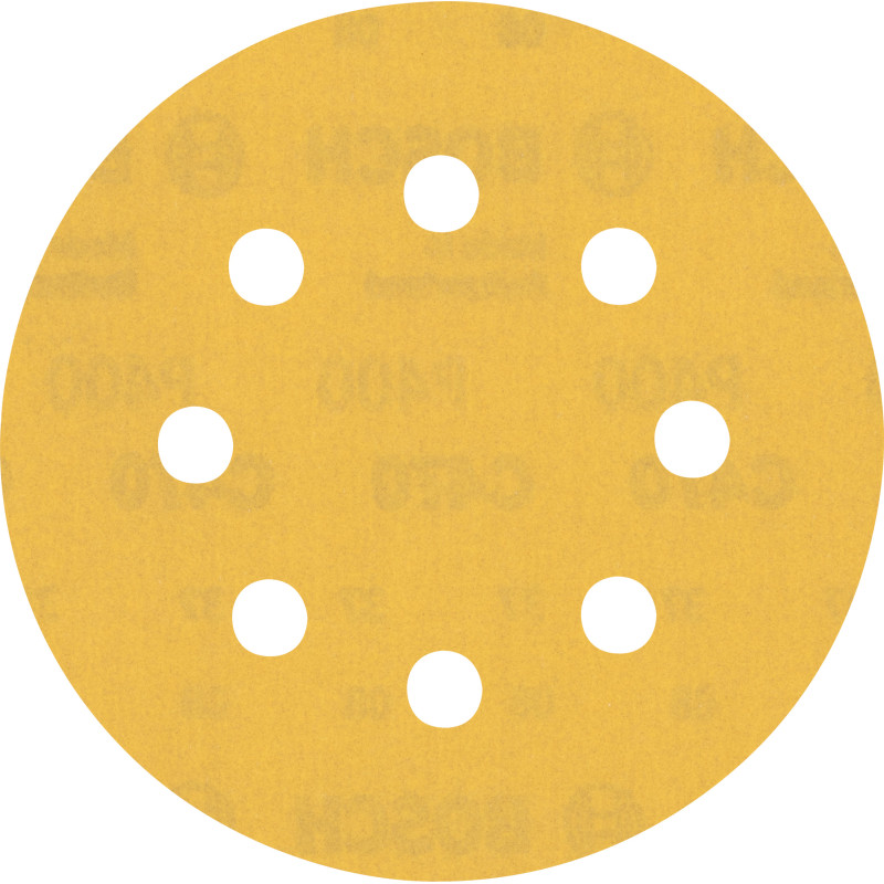 5 Disques abrasifs excentriques bois et peinture C470 EXPERT Ø 11 mm5 mm G320 grain 320