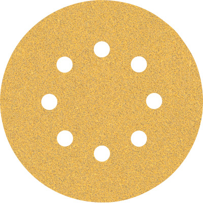 5 Disques abrasifs excentriques bois et peinture C470 EXPERT Ø 12 mm5 mm G60 grain 60