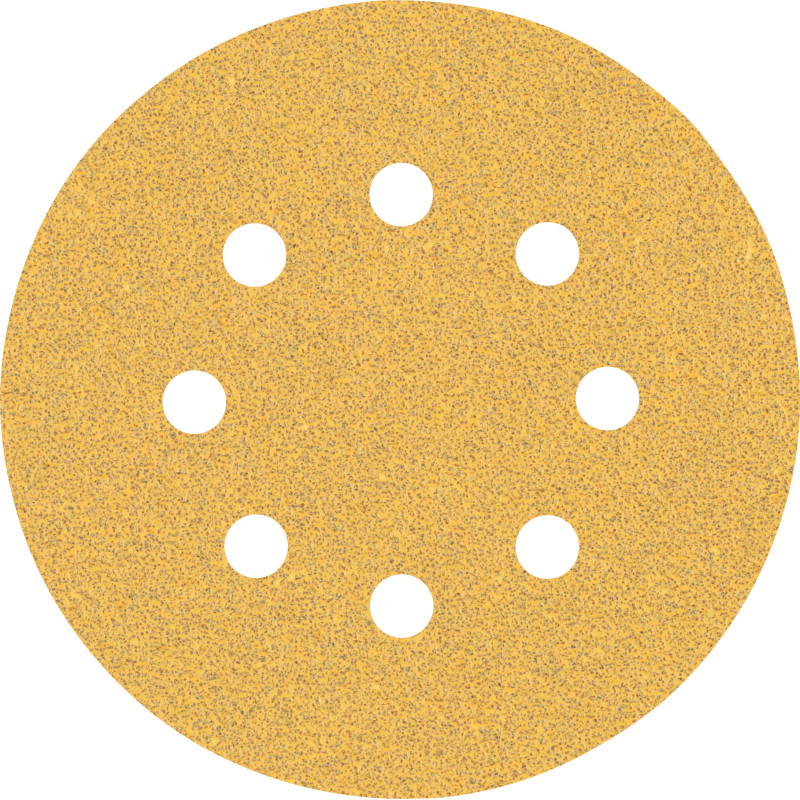 5 Disques abrasifs excentriques bois et peinture C470 EXPERT Ø 12 mm5 mm G60 grain 60