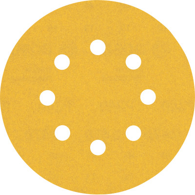 5 Disques abrasifs excentriques bois et peinture C470 EXPERT Ø 12 mm5 mm G240 grain 240