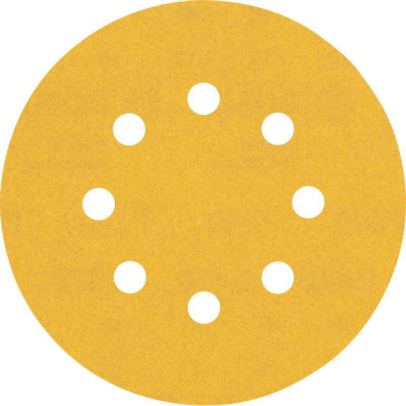 5 Disques abrasifs excentriques bois et peinture C470 EXPERT Ø 12 mm5 mm G240 grain 240