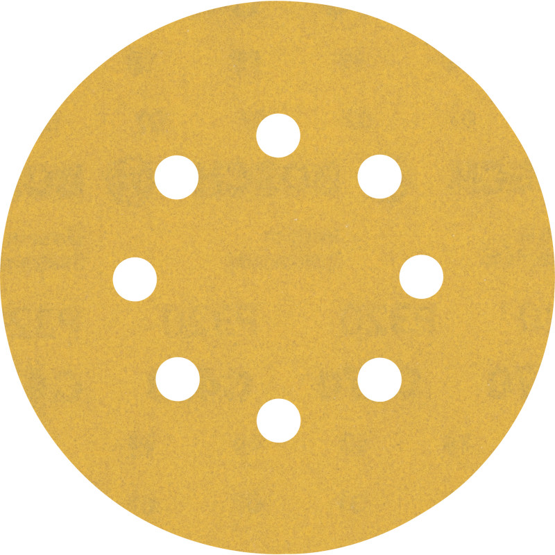 5 Disques abrasifs excentriques bois et peinture C470 EXPERT Ø 12 mm5 mm G320 grain 320