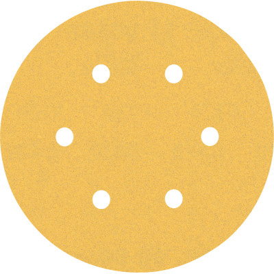 6Disques abrasifs excentriques bois et peinture C470 EXPERT Ø 15 mm0 mm G60/120/240 grain 60