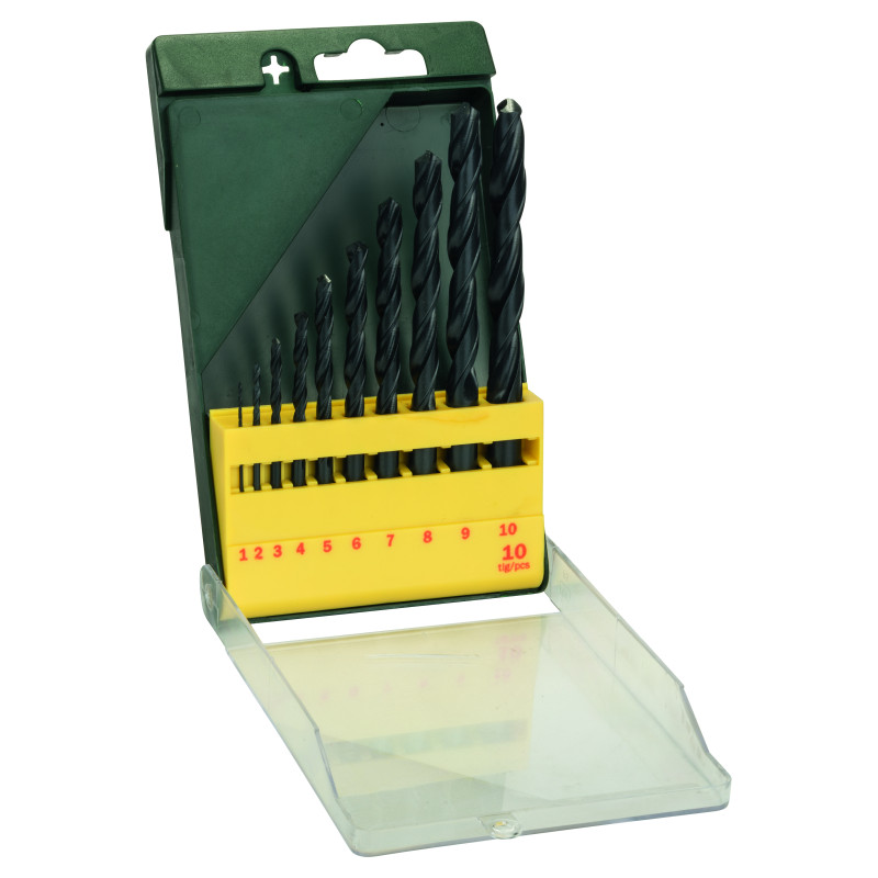 SET 10 FORETS HSS LAMINES x10