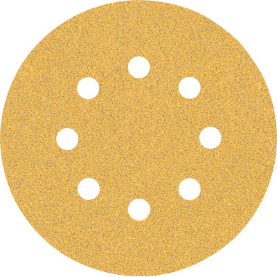 50Disques abrasifs excentriques bois et peinture C470 EXPERT 125 mm 8 trous G60 grain 60