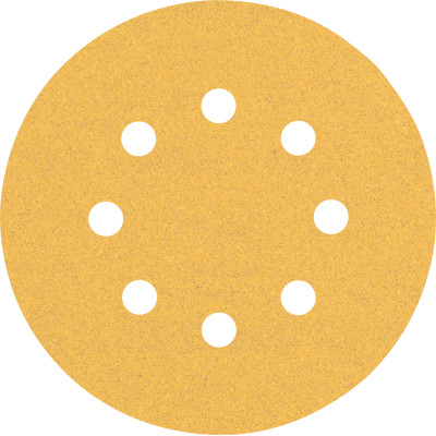 50 Disques abrasifs excentriques bois et peinture C470 EXPERT 125 mm 8t G100 grain 100