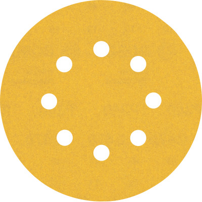 50 Disques abrasifs excentriques bois et peinture C470 EXPERT 125 mm 8t G240 grain 240