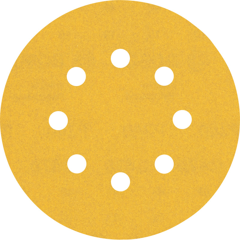 50 Disques abrasifs excentriques bois et peinture C470 EXPERT 125 mm 8t G240 grain 240