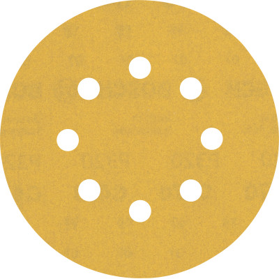 50Disques abrasifs excentriques bois et peinture C470 EXPERT 125 mm 8 trous G320 grain 320