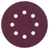 25 Abrasifs Excentriques 125 Mm G80 grain 80