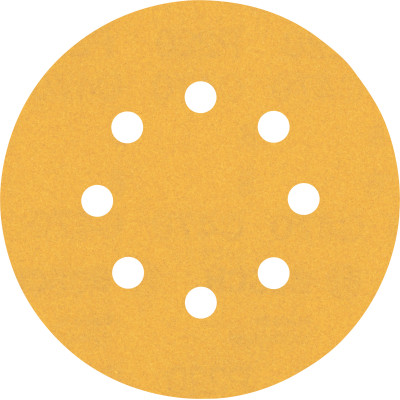 50 Disques abrasifs excentriques bois et peinture C470 EXPERT Ø 12 mm5 mm 8t G220 grain 220