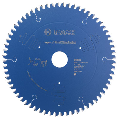 Lame scie circulaire EXPERT Multimatériaux 216 x30 x2,4 mm 64D