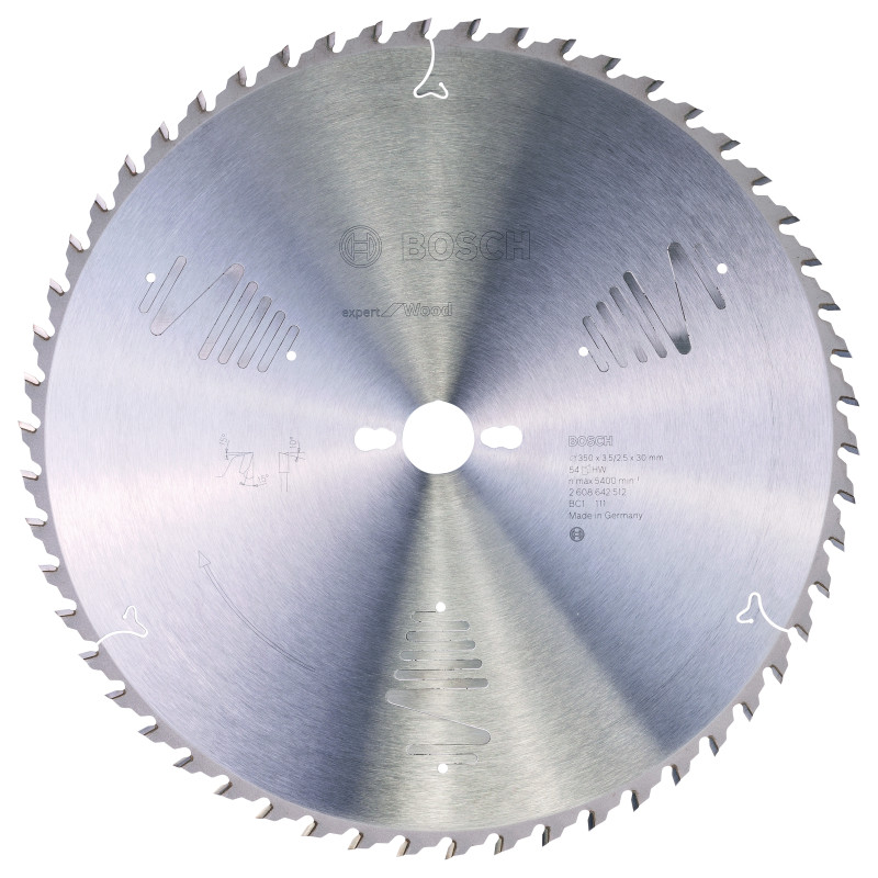 Lame scie circulaire EXPERT Bois 350 x30 x3,5 mm 54D