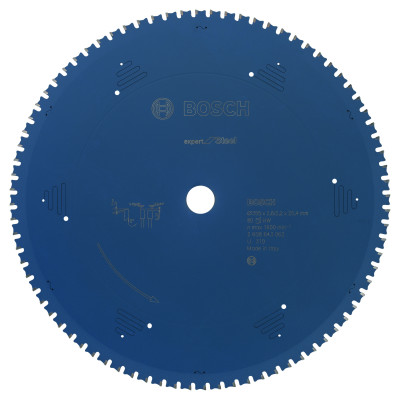 Lame scie circulaire EXPERT Métal 355 x25,4 x2,6 mm 80D