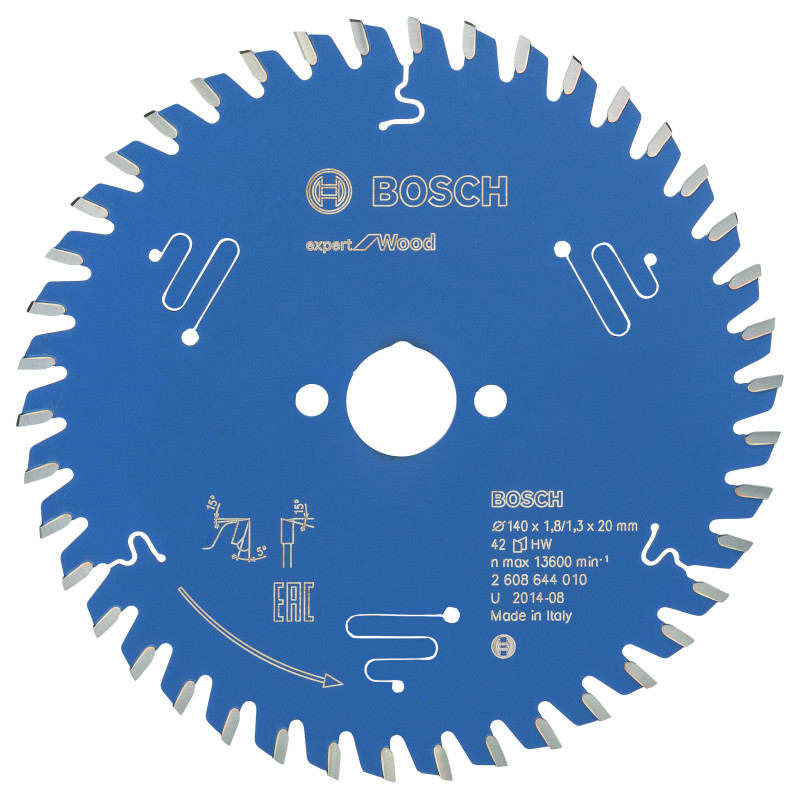 Lame scie circulaire EXPERT Bois 140 x20 x1,8 mm 42D