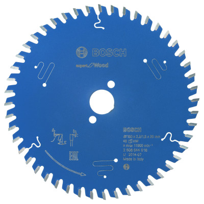 Lame scie circulaire EXPERT Bois 160 x20 x2,2 mm 48D