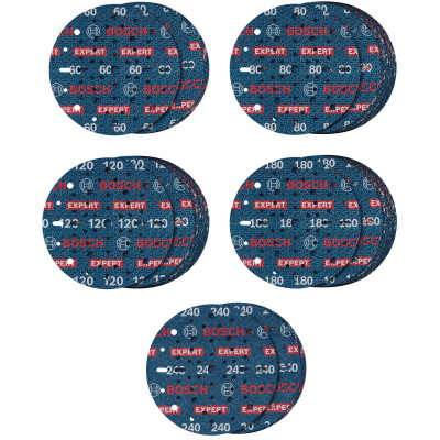 Assort. 55 abrasifs EXPERT O780 150 mm