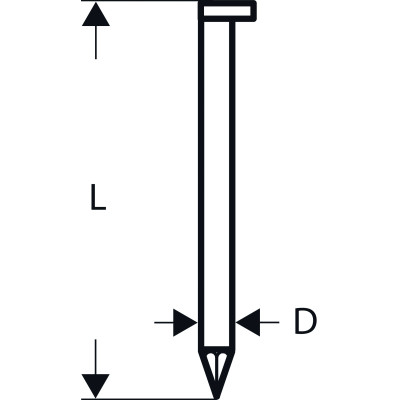 3000 CLOUS 34 TD 2,8 x75 BRILLANTS-LISSES