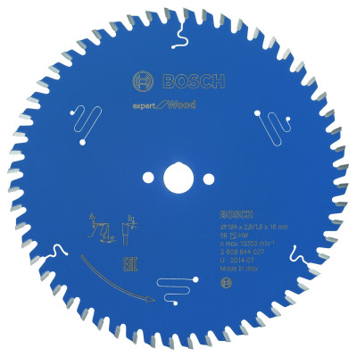 Lame scie circulaire EXPERT Bois 184 x16 x2,6 mm 56D
