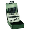 SET 19 FORETS METAUX LAMINES HSS-R 118 x19