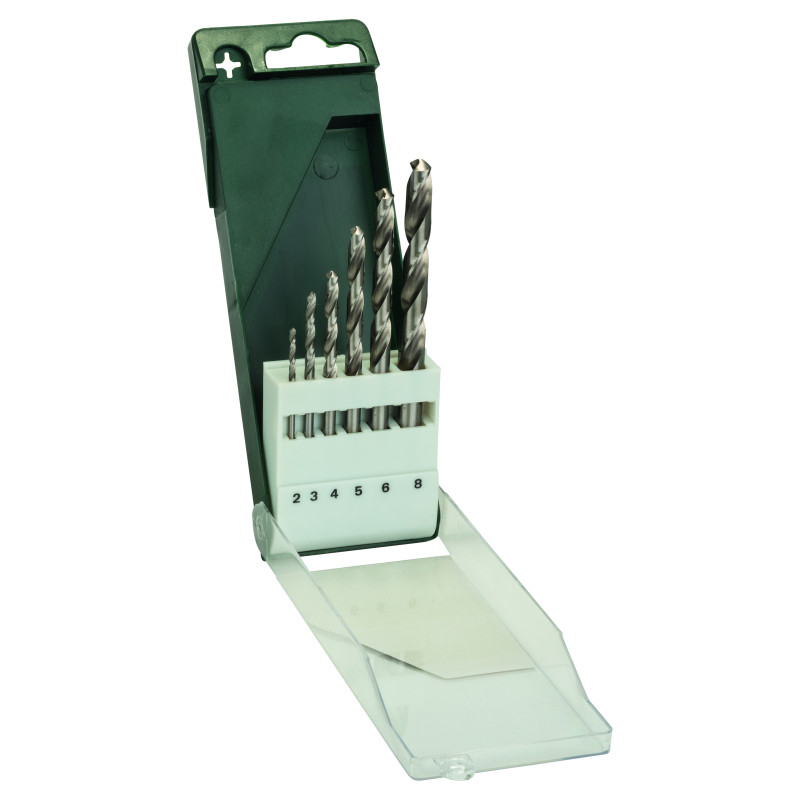 SET 6 FORETS METAUX RECTIFIES HSS-G 118 x6