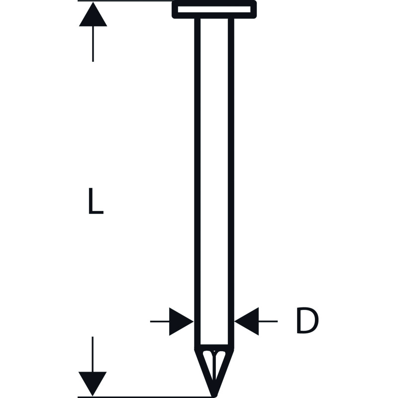 3000 CLOUS 21 TR 3,1 x80 BRILLANTS-LISSES
