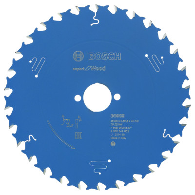 Lame scie circulaire EXPERT Bois 200 x30 x2,8 mm 30D