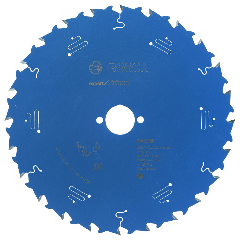 Lame scie circulaire EXPERT Bois 237 x30 x2,5 mm 24D