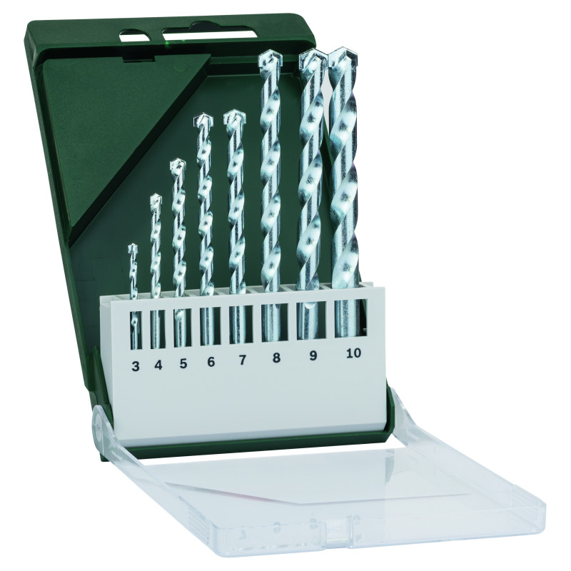 SET 8 FORETS MATERIAUX 3 A 10 mm