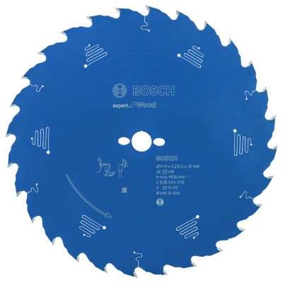 Lame scie circulaire EXPERT Bois 410 x30 x4,2 mm 28D