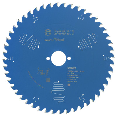 Lame scie circulaire EXPERT Bois 225 x30 x2,6 mm 48D