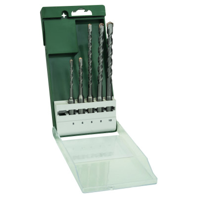 SET 5 FORETS SDS PLUS 5 A 10 mm