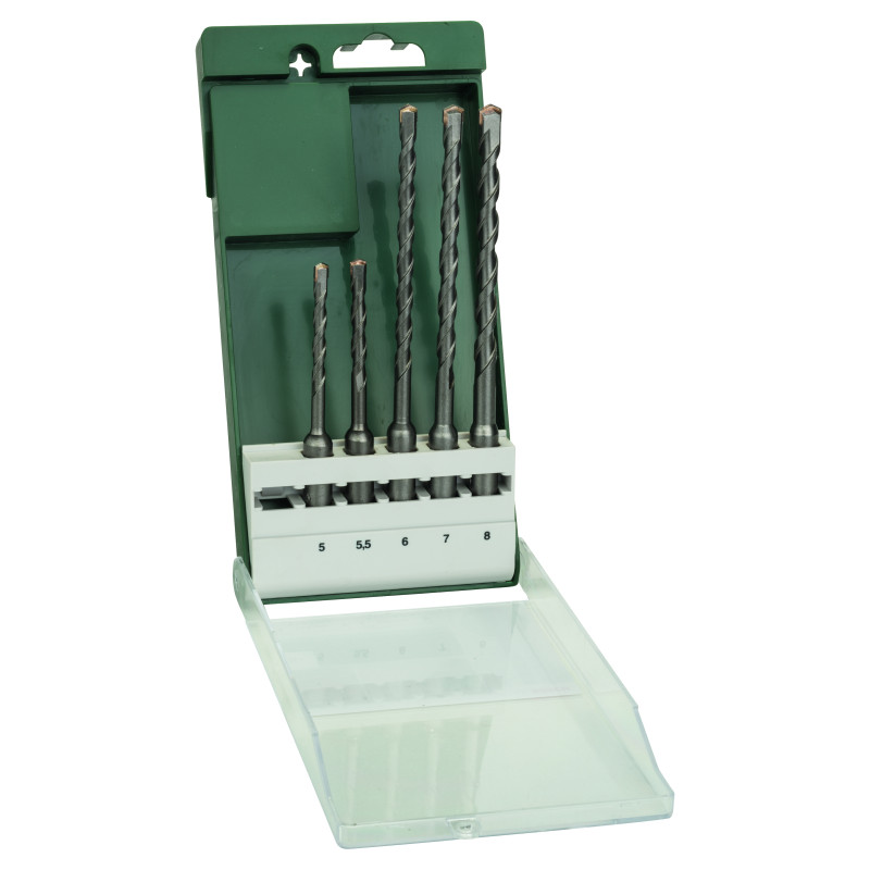 SET 5 FORETS SDS PLUS 5 A 8 mm