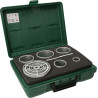 Coffret 5 trépans monob. Concrétion carb. Carrlge, Cér., Brique Ø 33 mm 53 67 73 83 mm x5