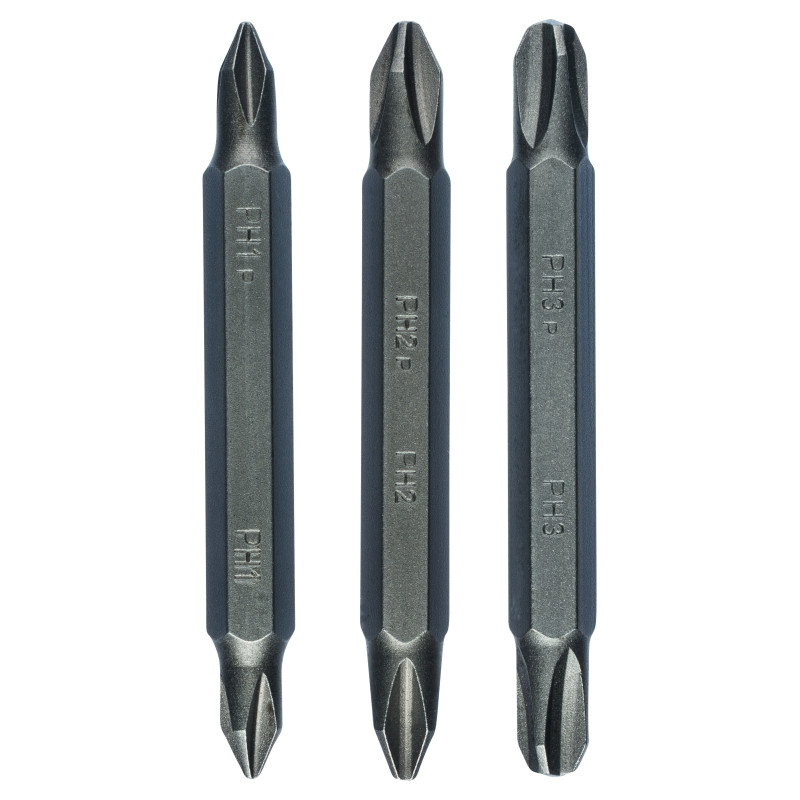 3 Embouts Dbles Ph1/ph1,ph2/ph2,ph3/ph3