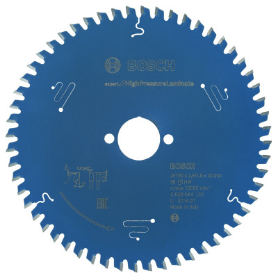 Lame scie circulaire EXPERT Panneaux Stratifiés Hte Pression 190 x30 x2,6 mm 56D